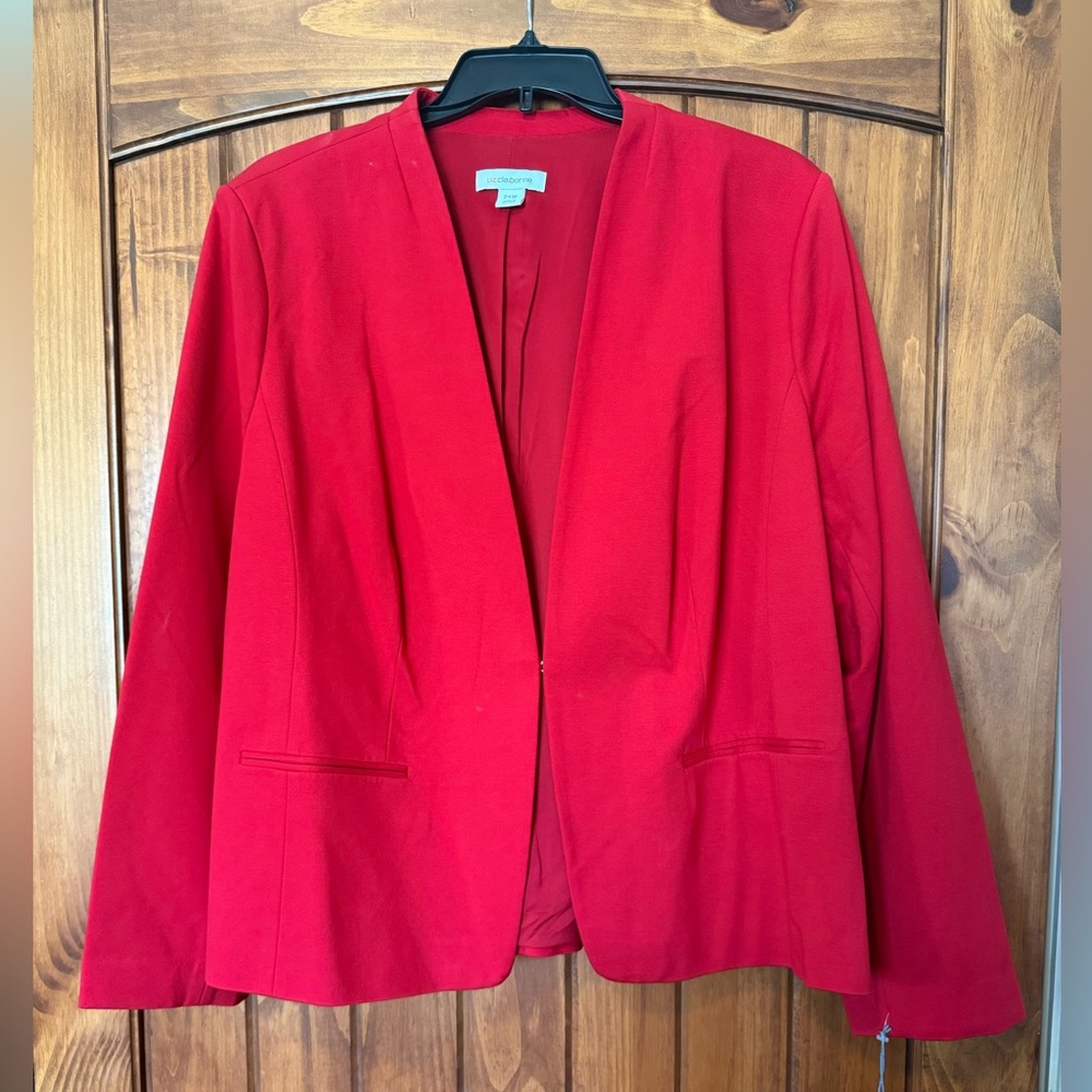 Women's Red Blazer